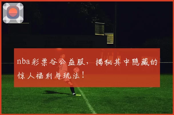 nba彩票谷公益服,揭秘其中隐藏的惊人福利与玩法!