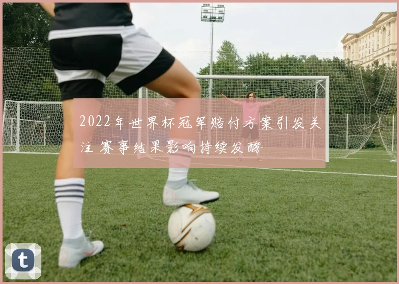 2022年世界杯冠军赔付方案引发关注 赛事结果影响持续发酵